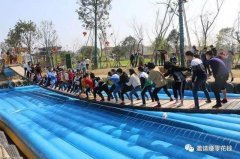 大涧地质公园水上乐园“网红桥”开始免费玩啦!