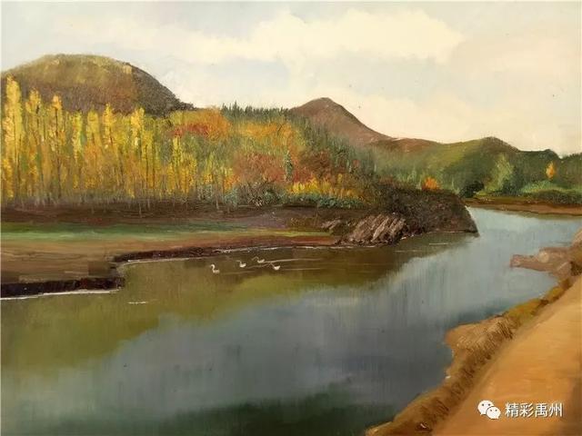 美醉!禹州西部山区的深秋写生作品 美醉!禹州西部山区的深秋写生作品