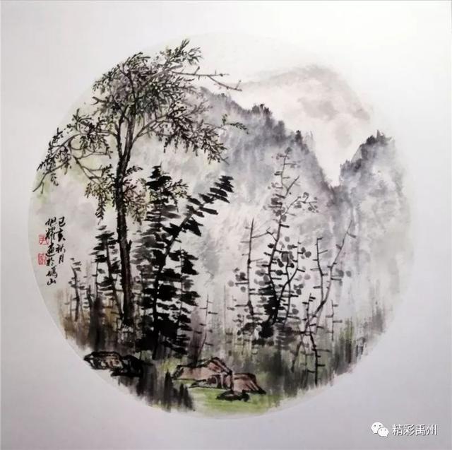 美醉!禹州西部山区的深秋写生作品 美醉!禹州西部山区的深秋写生作品