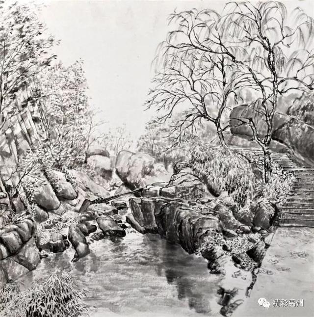 美醉!禹州西部山区的深秋写生作品 美醉!禹州西部山区的深秋写生作品