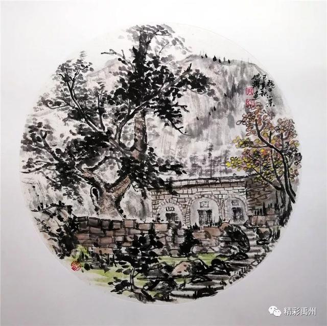 美醉!禹州西部山区的深秋写生作品 美醉!禹州西部山区的深秋写生作品
