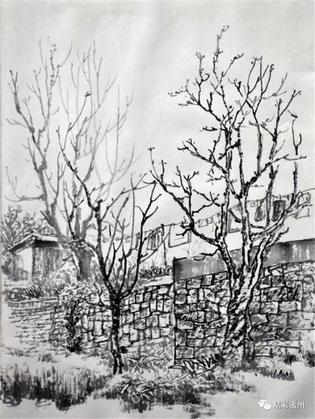 美醉!禹州西部山区的深秋写生作品 美醉!禹州西部山区的深秋写生作品