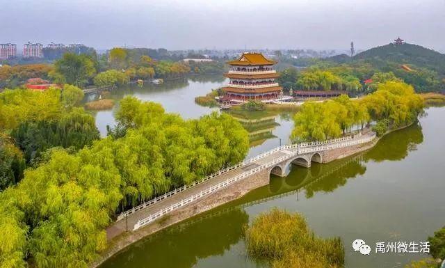 魏全河镜头的那水、那河、那湖 航拍禹州颍河景观带 魏全河镜头的那水、那河、那湖 航拍禹州颍河景观带