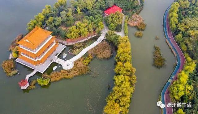 魏全河镜头的那水、那河、那湖 航拍禹州颍河景观带 魏全河镜头的那水、那河、那湖 航拍禹州颍河景观带