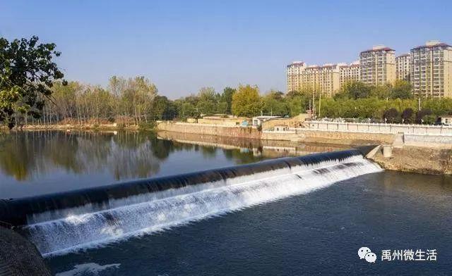 魏全河镜头的那水、那河、那湖 航拍禹州颍河景观带 魏全河镜头的那水、那河、那湖 航拍禹州颍河景观带