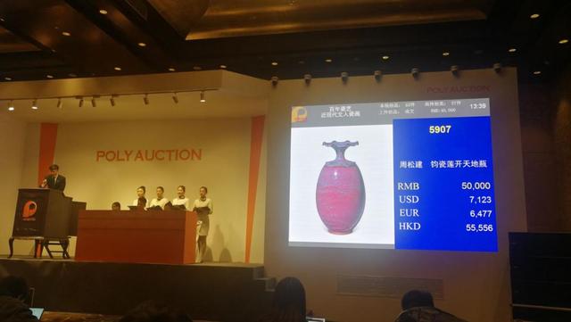 禹州市当代钧瓷艺术品精彩亮相北京保利秋拍 引起收藏界热捧! 禹州市当代钧瓷艺术品精彩亮相北京保利秋拍 引起收藏界热捧!