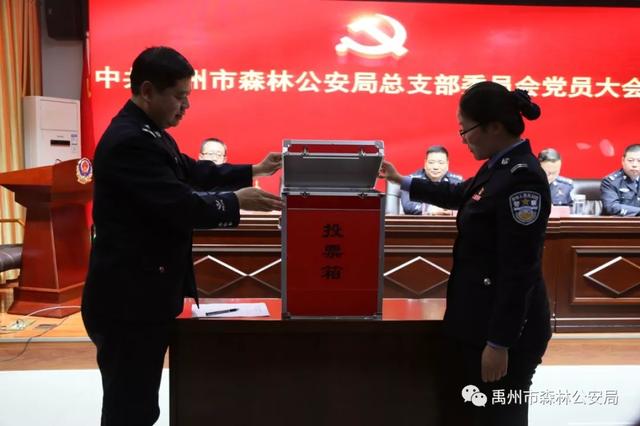 禹州市森林公安局召开党总支委员会换届选举大会 禹州市森林公安局召开党总支委员会换届选举大会