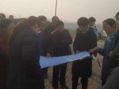 禹州市自然资源和规划局对郑万高铁临时用地复垦情况进行初验