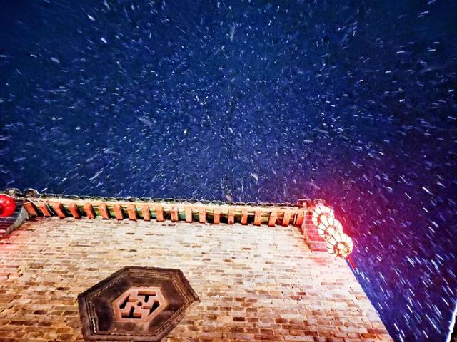 神垕古镇风花雪夜 2020年的第一场雪已到货 神垕古镇风花雪夜 2020年的第一场雪已到货