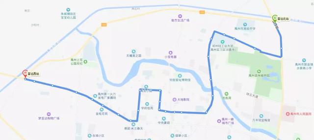 禹州7路公交 客运西站⇆客运北站 禹州7路公交 客运西站⇆客运北站