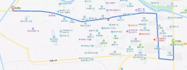 禹州12路公交 客运西站⇆公交总站 禹州12路公交 客运西站⇆公交总站