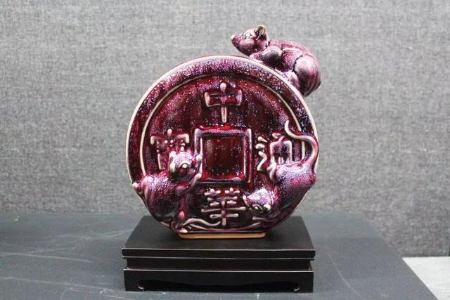 灵鼠献瑞,“金堂钧窑杯”庚子生肖钧瓷主题作品展在禹州钧官窑址博物馆举办 灵鼠献瑞,“金堂钧窑杯”庚子生肖钧瓷主题作品展在禹州钧官窑址博物馆举办