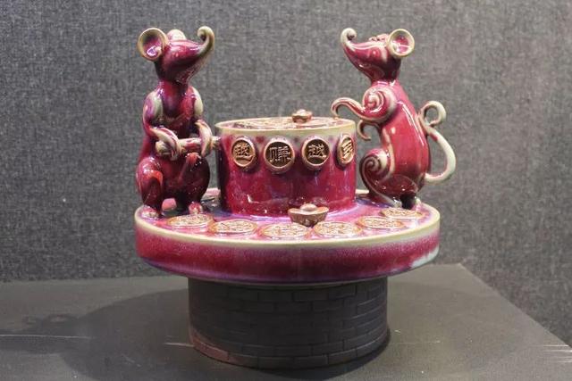 灵鼠献瑞,“金堂钧窑杯”庚子生肖钧瓷主题作品展在禹州钧官窑址博物馆举办 灵鼠献瑞,“金堂钧窑杯”庚子生肖钧瓷主题作品展在禹州钧官窑址博物馆举办