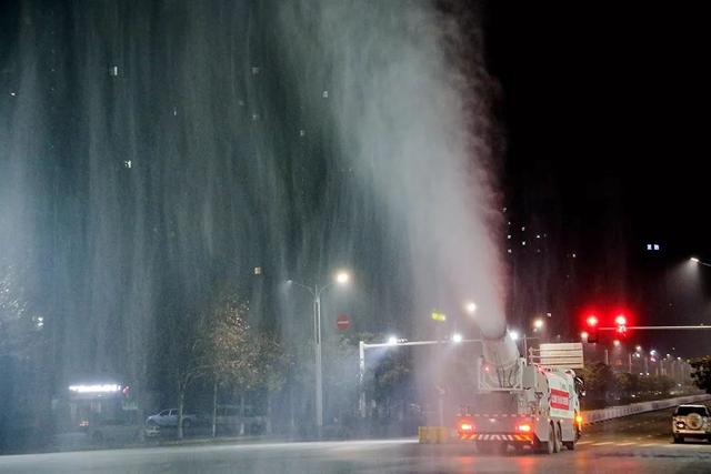 深夜,禹州降下一波人工幸福雨 深夜,禹州降下一波人工幸福雨