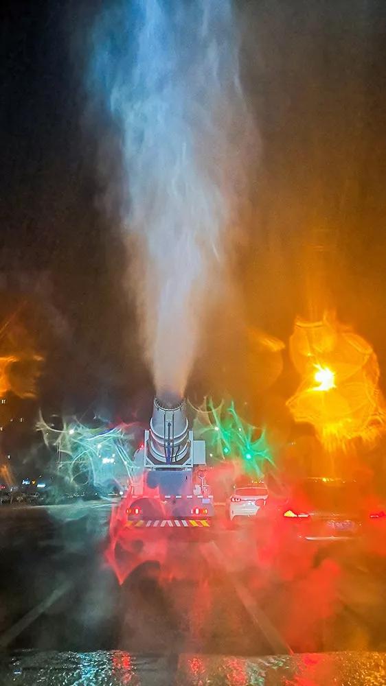 深夜,禹州降下一波人工幸福雨 深夜,禹州降下一波人工幸福雨
