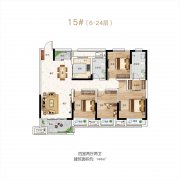 禹州建业春天里户型图