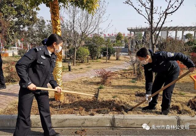 禹州市森林公安局:绽放芳华 栽种希望 禹州市森林公安局:绽放芳华 栽种希望