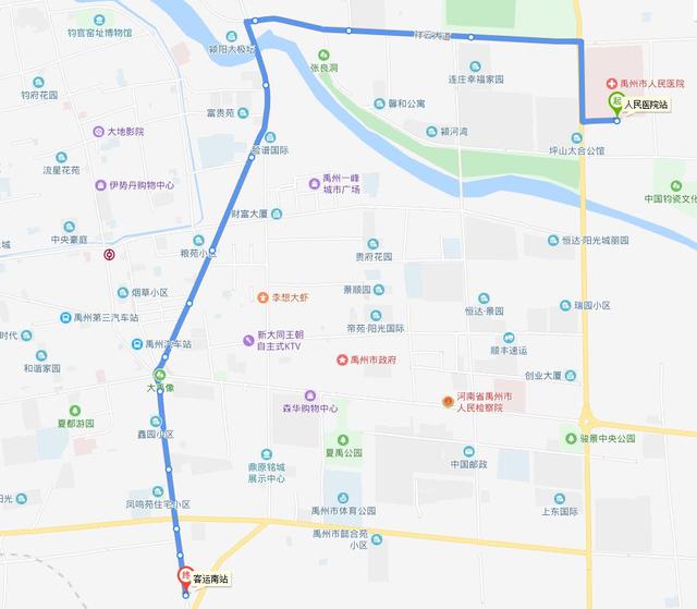 2020禹州最新城区公交线路大全 2020禹州最新城区公交线路大全