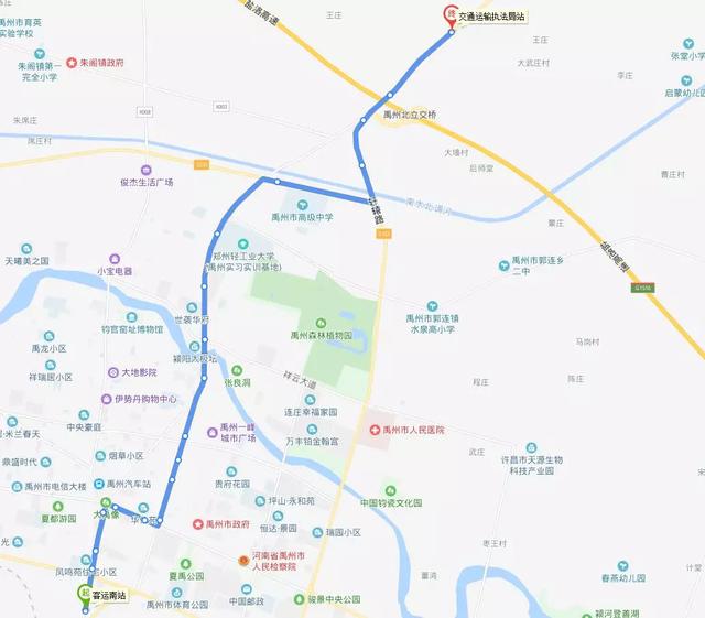 2020禹州最新城区公交线路大全 2020禹州最新城区公交线路大全