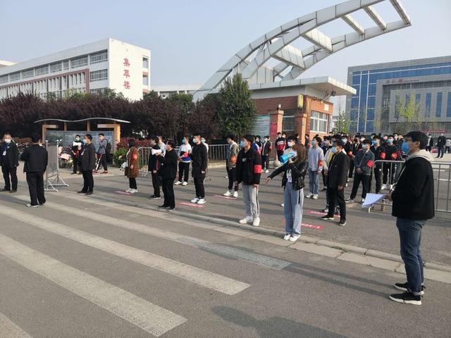 4月7日禹州高中高三复学 4月7日禹州高中高三复学
