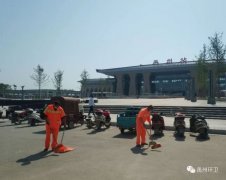 禹州环卫 坚守岗位默默劳动 奋力创造城市洁净 