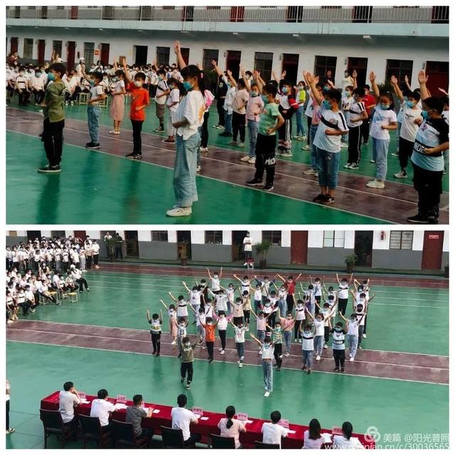 禹州山林学校夏都分校举行特色韵律操比赛 禹州山林学校夏都分校举行特色韵律操比赛