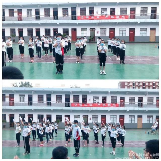 禹州山林学校夏都分校举行特色韵律操比赛 禹州山林学校夏都分校举行特色韵律操比赛