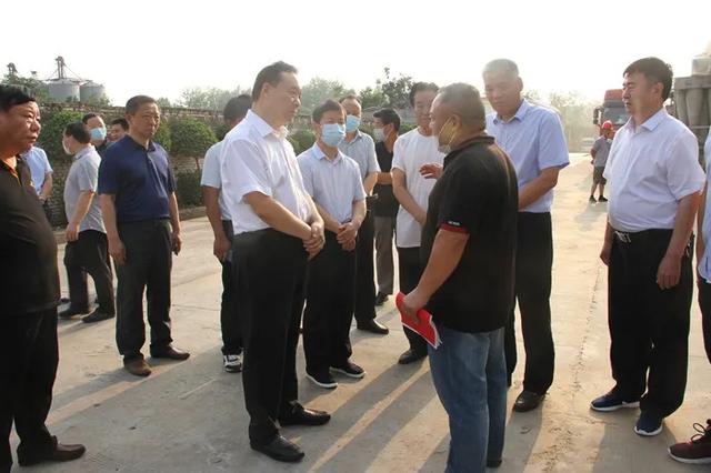 许昌市副市长楚雷莅禹调研防汛及夏粮收购工作 许昌市副市长楚雷莅禹调研防汛及夏粮收购工作