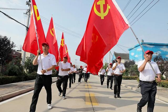 禹州市褚河镇吴湾社区“七一”党建活动 禹州市褚河镇吴湾社区“七一”党建活动