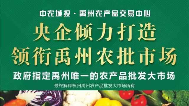 禹州中农城投禹州农产品交易中心 禹州中农城投禹州农产品交易中心