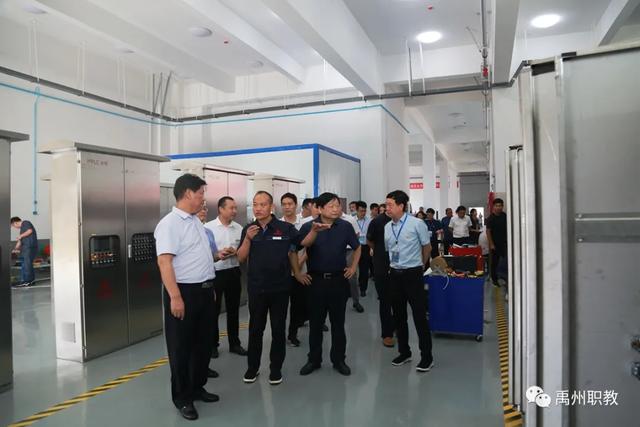中铁十九局领导莅临禹州市中等专业学校考察调研 中铁十九局领导莅临禹州市中等专业学校考察调研