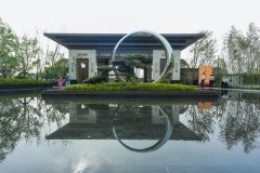 禹州恒达滨河府文化造景国韵叠翠 屋檐下的东方人居美学