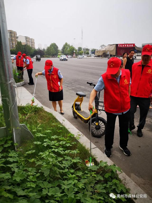禹州市森林公安局进社区开展志愿服务活动 禹州市森林公安局进社区开展志愿服务活动