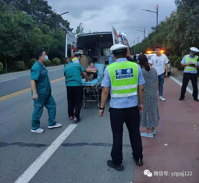 操作不当生事故 禹州交警救援忙 操作不当生事故 禹州交警救援忙