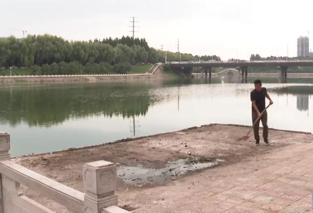 禹州颍河游园河道垃圾堆成山?后续来了! 禹州颍河游园河道垃圾堆成山?后续来了!