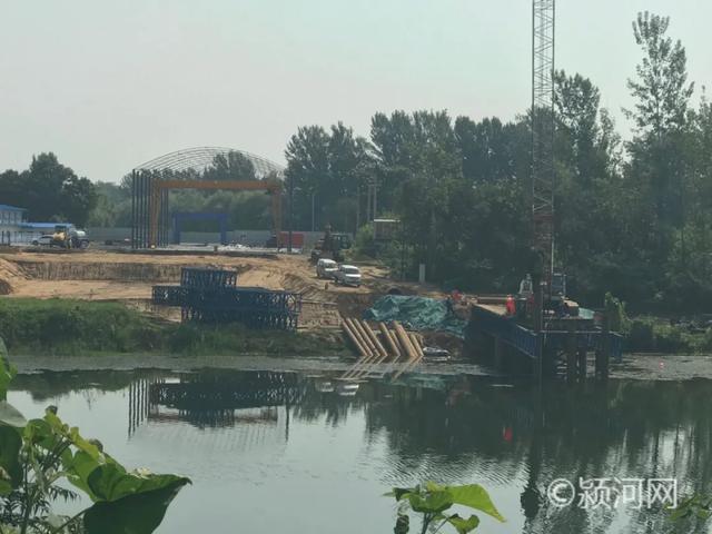禹州颍云桥重要桥梁施工现场直击! 禹州颍云桥重要桥梁施工现场直击!