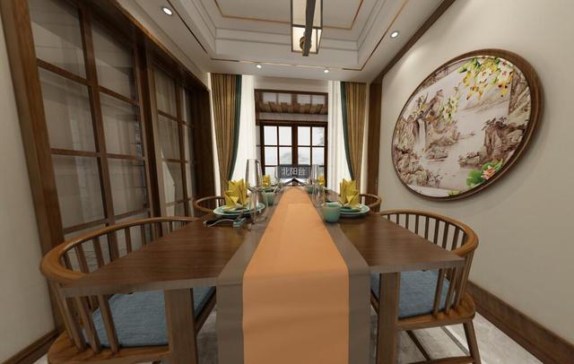 禹州一品装饰建业新中式装修设计效果图 禹州一品装饰建业新中式装修设计效果图