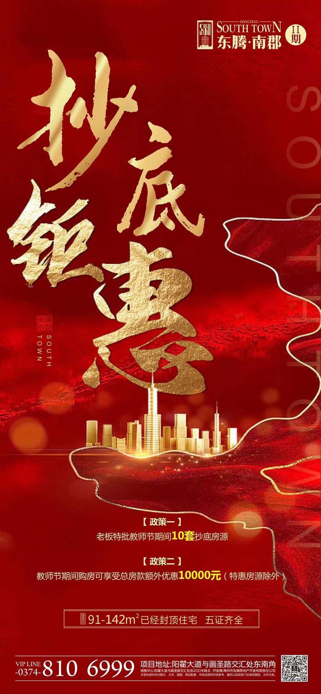 禹州东腾南郡教师节期间10套抄底房源