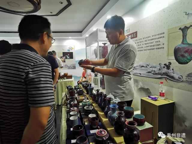 中国(淮安)大运河文化带城市非遗展:禹州钧瓷备受青睐 中国(淮安)大运河文化带城市非遗展:禹州钧瓷备受青睐