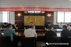 禹州市自然资源和规划局迅速贯彻落实十三届市委常委会第144次会议精神
