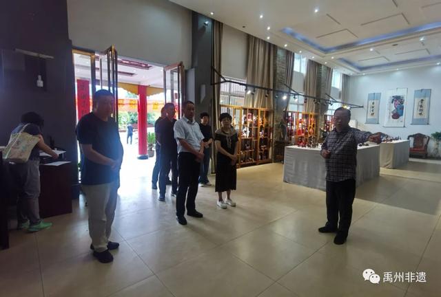 省文旅厅考核组对禹州市九个展示传习示范馆进行评审 省文旅厅考核组对禹州市九个展示传习示范馆进行评审