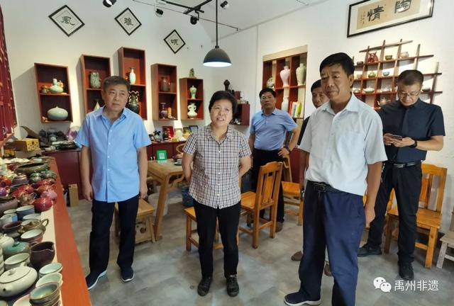 许昌市政协副主席刘瑞红莅禹实地调研非遗传承保护工作 许昌市政协副主席刘瑞红莅禹实地调研非遗传承保护工作