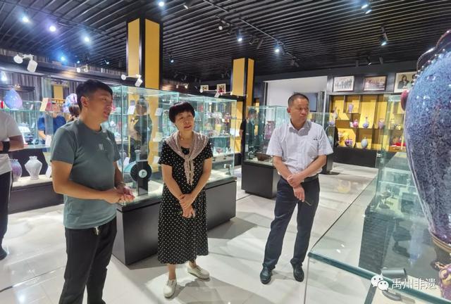 禹州市九个展示传习示范馆得到河南省文旅厅考核组高度评价! 禹州市九个展示传习示范馆得到河南省文旅厅考核组高度评价!