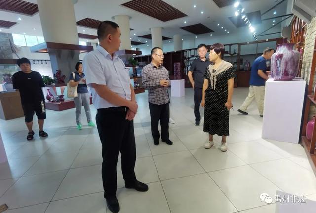 禹州市九个展示传习示范馆得到河南省文旅厅考核组高度评价! 禹州市九个展示传习示范馆得到河南省文旅厅考核组高度评价!