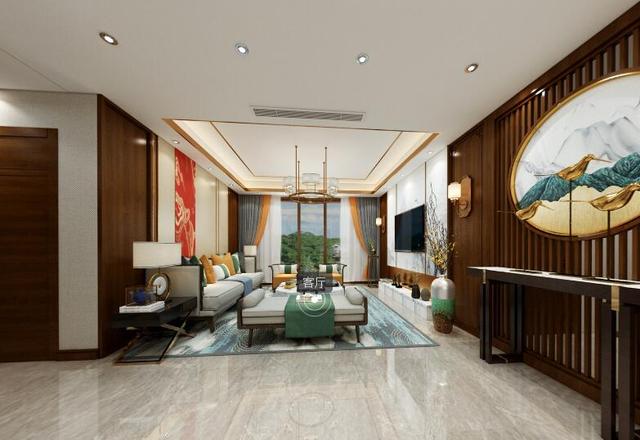 禹州一品装饰建业中式装修设计效果图 禹州一品装饰建业中式装修设计效果图