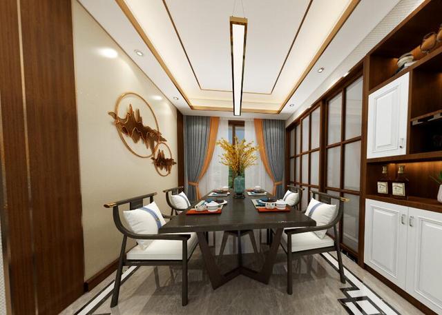 禹州一品装饰建业中式装修设计效果图 禹州一品装饰建业中式装修设计效果图