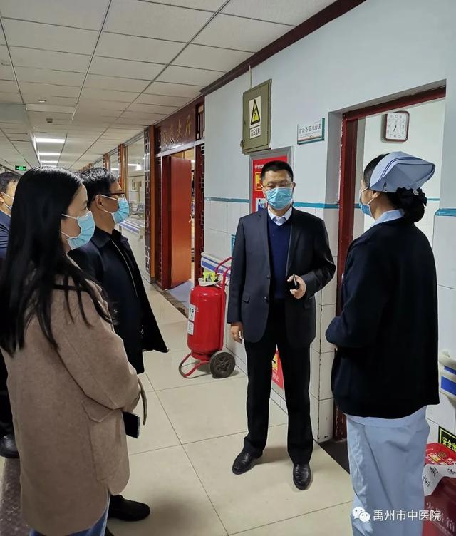 省卫健委中医处处长姬淅伟一行莅临禹州市中医院调研指导工作! 省卫健委中医处处长姬淅伟一行莅临禹州市中医院调研指导工作!