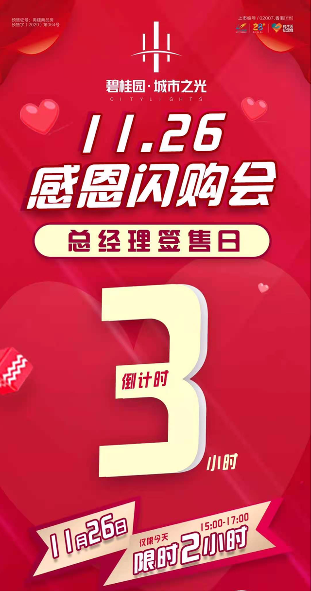 禹州碧桂园城市之光感恩闪购会开启