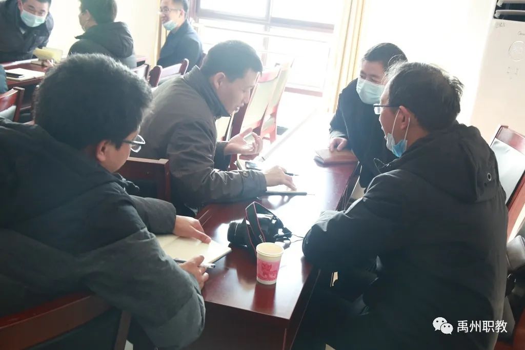 禹州中专迎接商丘市睢县职教中心来校参观交流