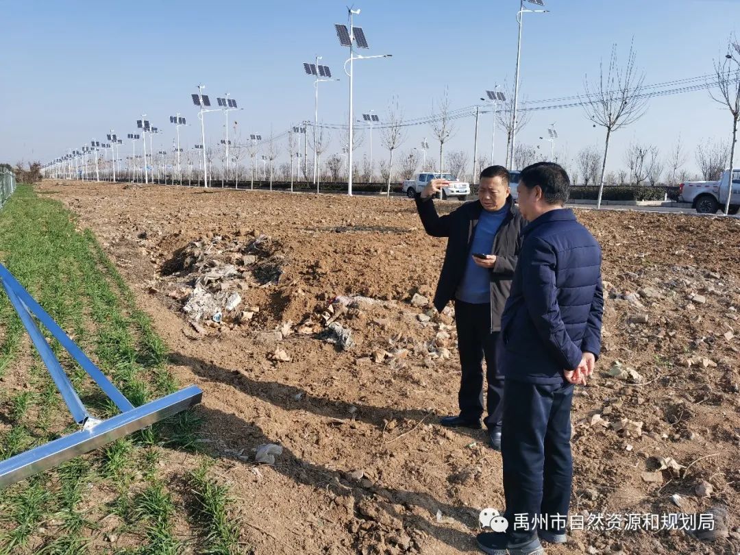 禹州市这个乡镇的一处违法占地被强拆